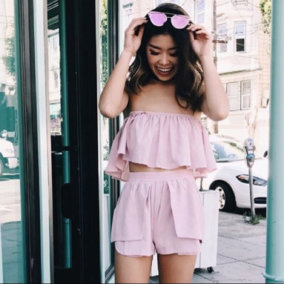 Tops - Lavender Two Piece Set